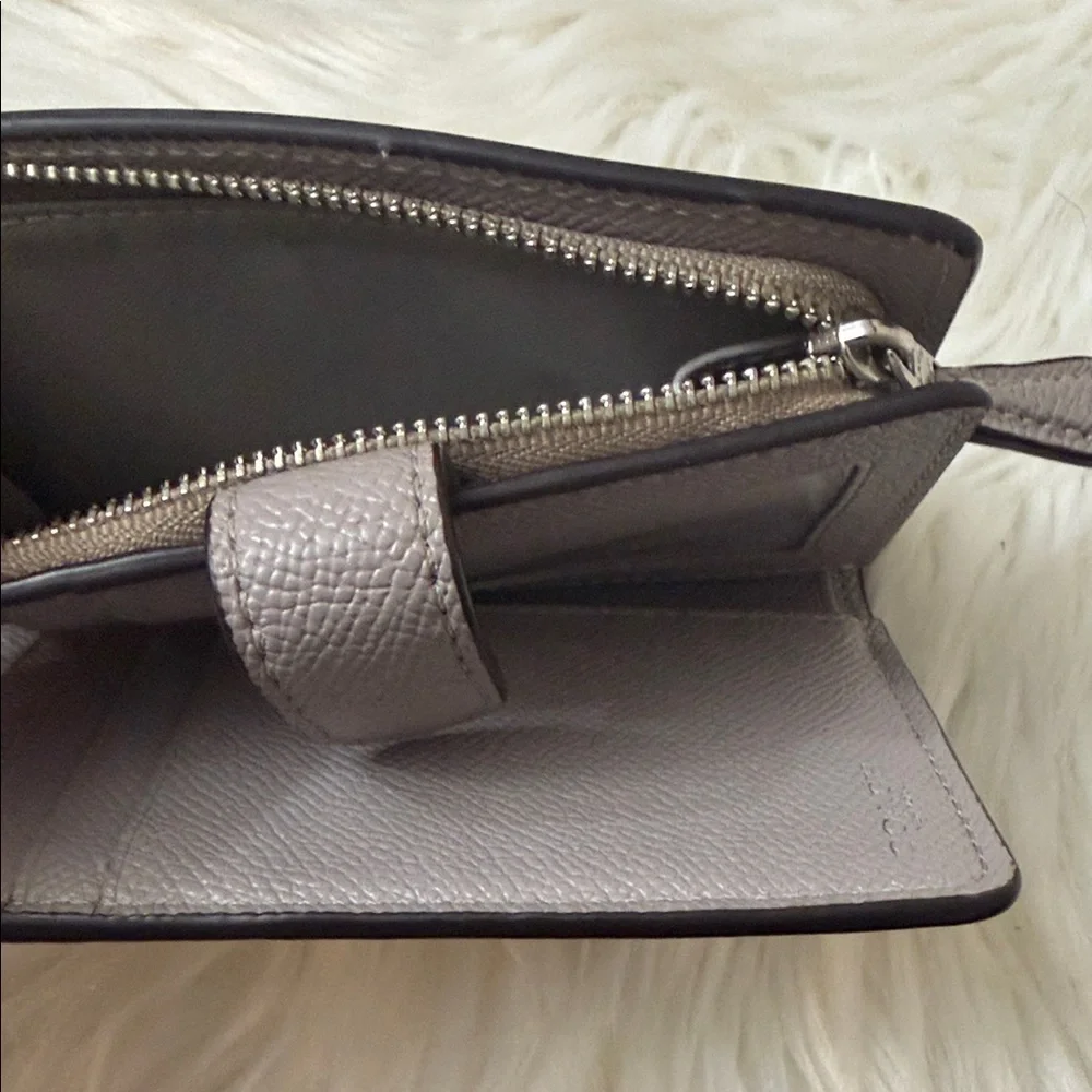 Coach Taupe Leather Men's Wallet
